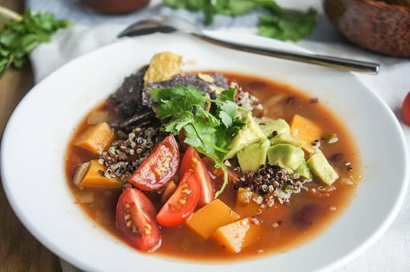 SW Quinoa and Butternut Soup