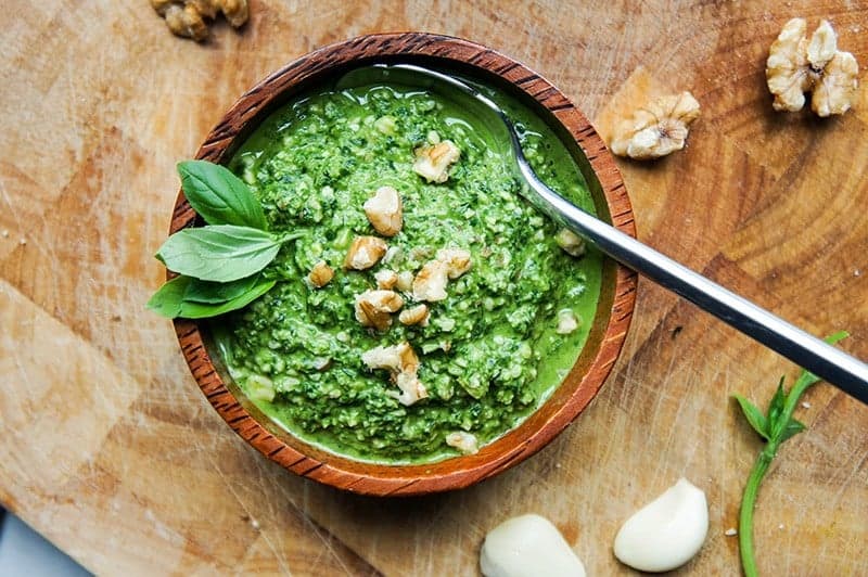 Basil Walnut Pesto