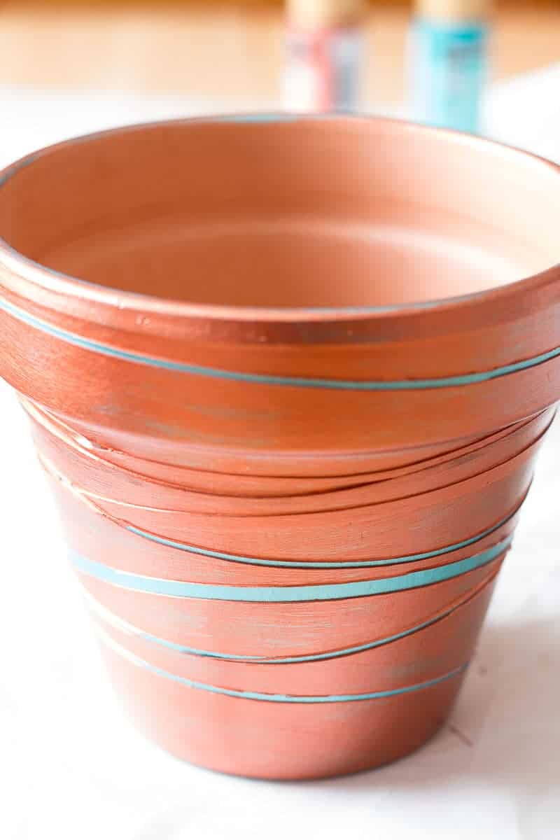 How To Make A Copper Planter From A Clay Pot The How To Home