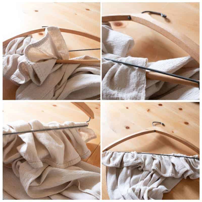 Easy No Sew Drop Cloth Curtains The How To Home