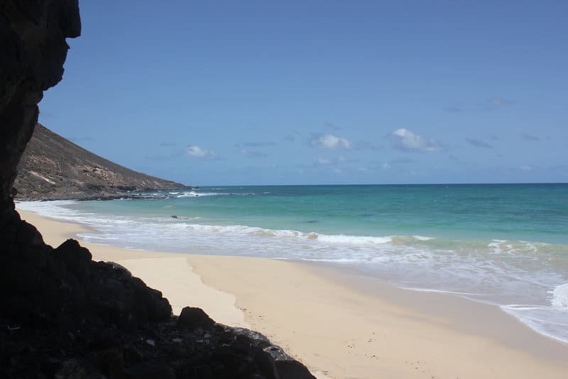 Der Strand direkt am Hotel Agua Hotels Sal vila Verde Der Strand direkt am Hotel Agua Hotels Sal vila Verde