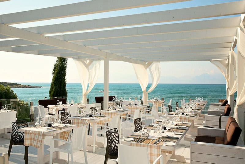 Terasse vom Restaurant