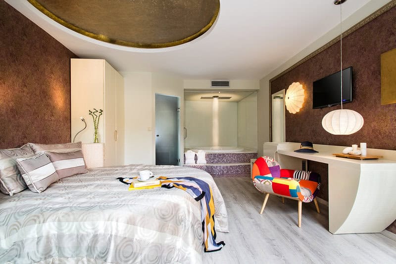 Hotelzimmer Beispiel während Thassos All Inclusive Urlaub in Griechenland Hotelzimmer Beispiel während Thassos All Inclusive Urlaub in Griechenland