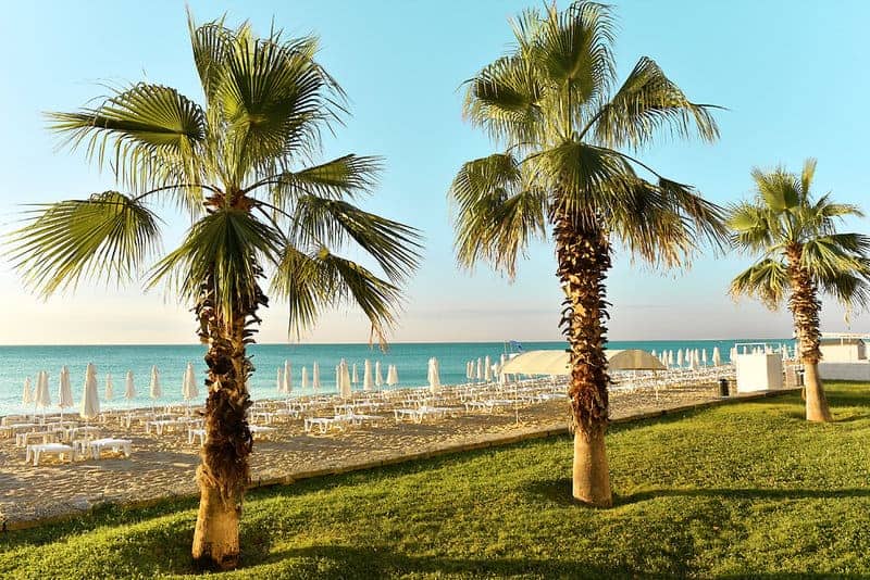 Vom Hotel direkt zum Strand Vom Hotel direkt zum Strand