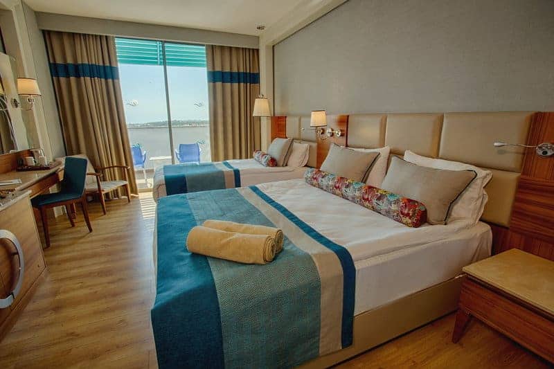 Hotelzimmer der 5 Sterne Hotelanalge