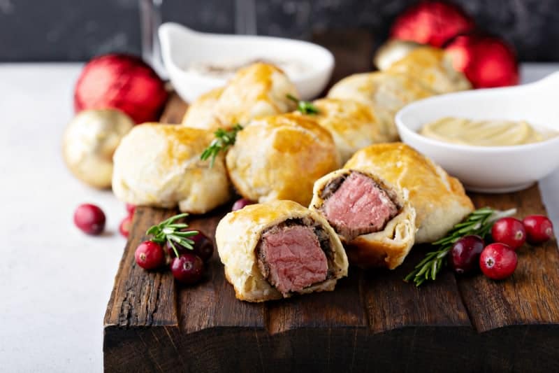Beef Wellington Bites Bite size Beef Wellingtons