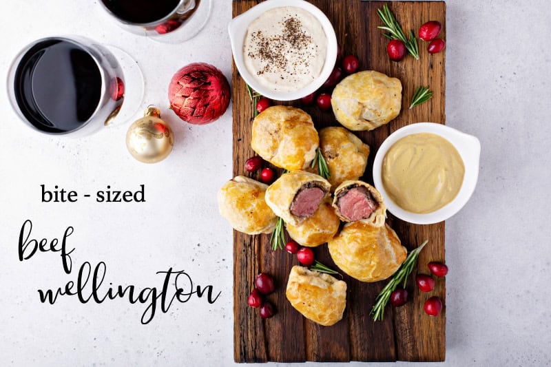 Beef Wellington Bites Bite size Beef Wellingtons
