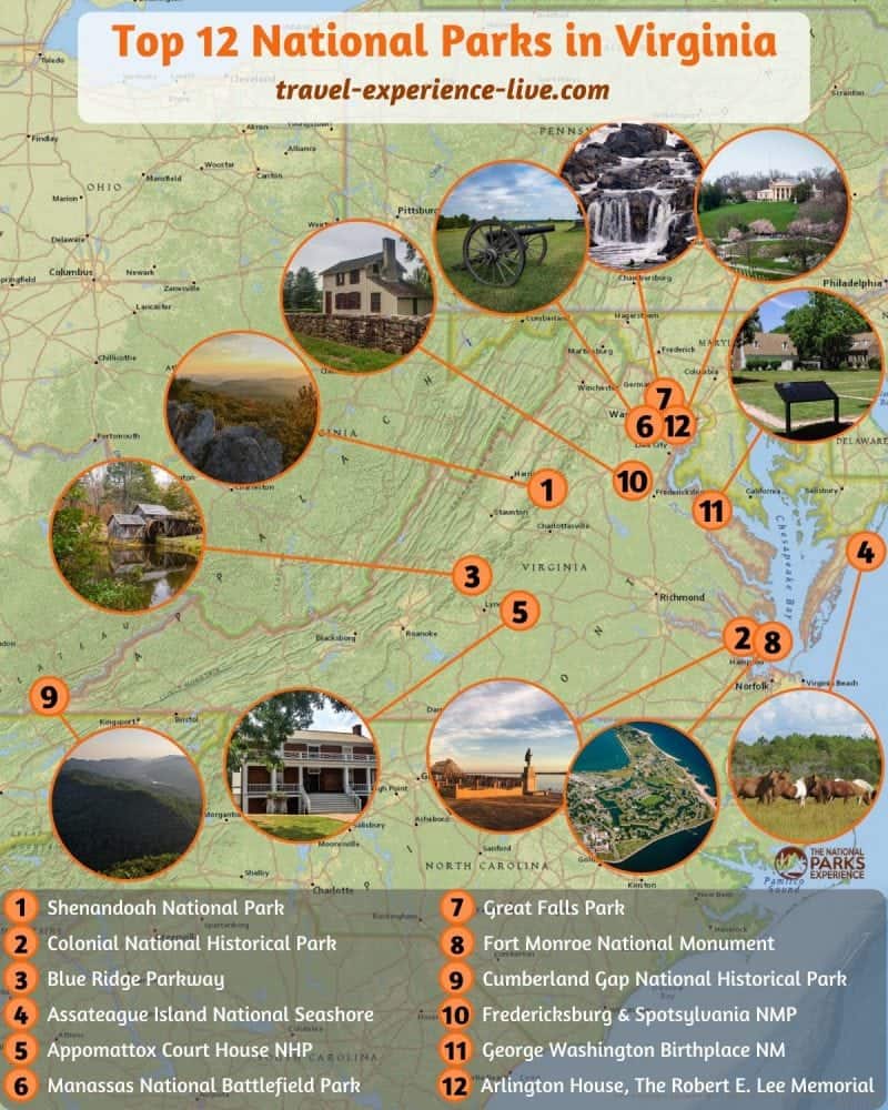 Top 12 National Parks In Virginia The National Parks Experience