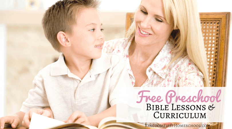 Free Preschool Bible Lessons And Curriculum