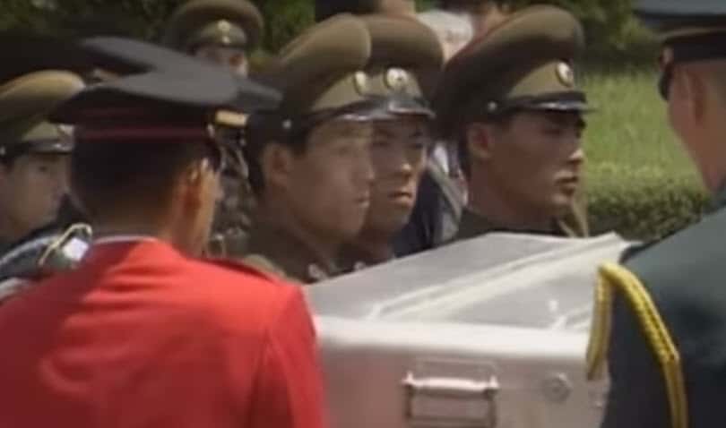 Korea - Remains of US soldier handed over