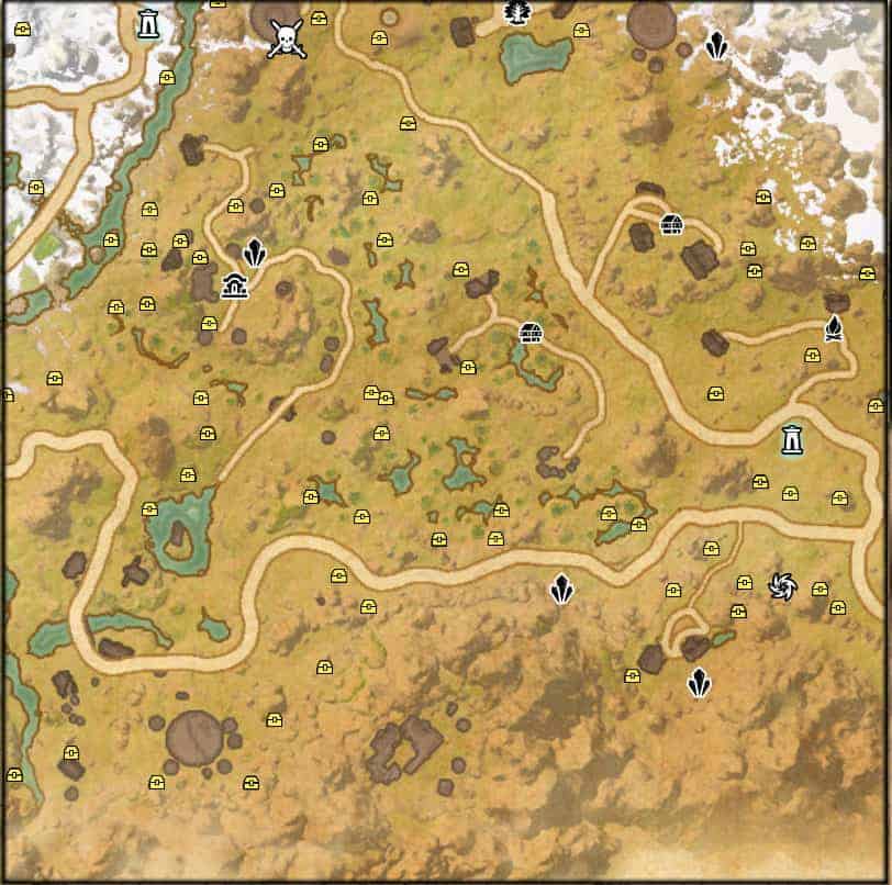 The Ultimate ESO Gold Farming Guide - Elsweyr 2019 4 harvest map