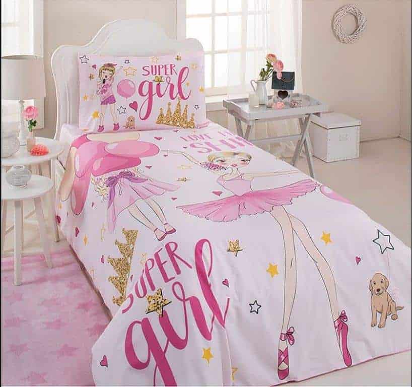 Lenjerie Pat O Persoana Super Girl Morris Alexander Textile Si