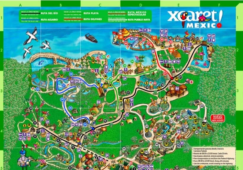 Featured image of post How Far Is Xcaret From Playa Del Carmen Schedules for the playa del carmen ferry and cozumel ferry piers mexico