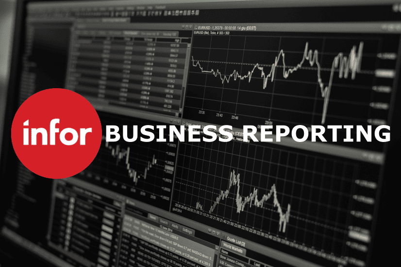 Infor Business reporting banner Infor Business reporting
