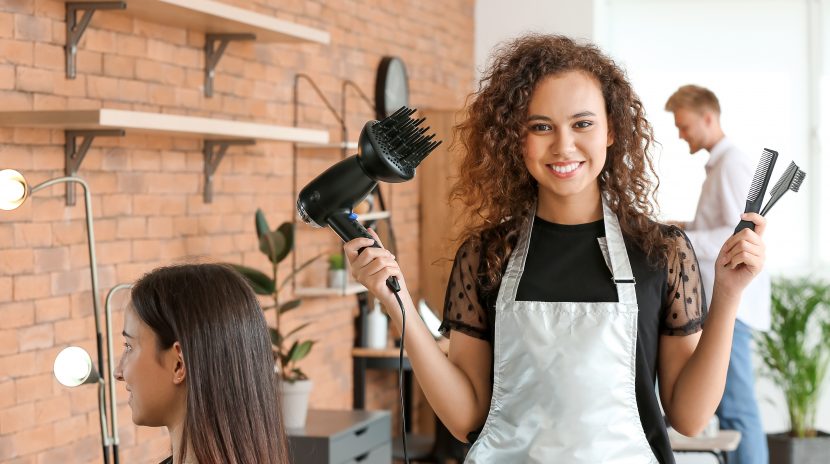 Stock Photo of hairdresser