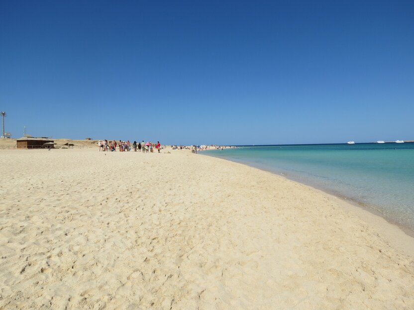 Strand an der Makadi Bucht Urlaub in Hurghada Strand an der Makadi Bucht Urlaub in Hurghada