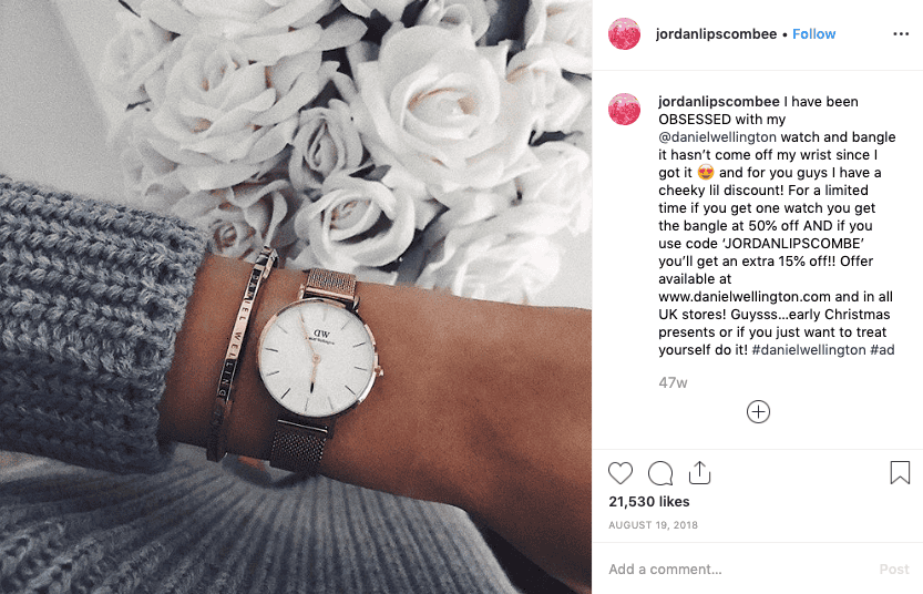 Discount Codes & Affiliate Links | Influencer Marketing Campaigns