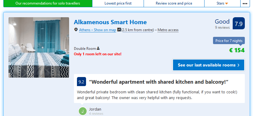Flug nach Athen Ryanair ab 14,69 € - 7 tage Hotel 154€ 2 Deal-Screenshot - Hotels in Athens. Book your hotel now