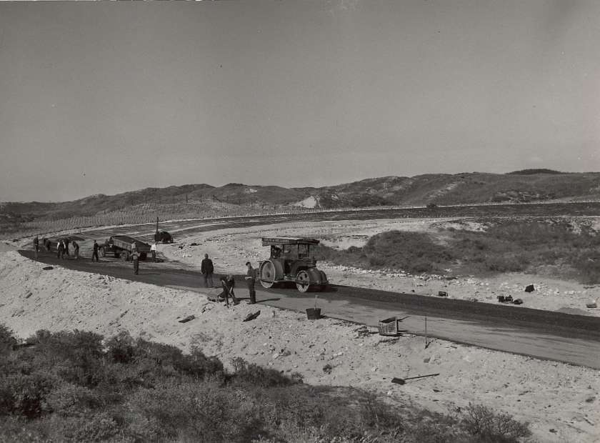 Aanleg van het Circuit van Zanvoort in 1948 Aanleg van het Circuit van Zandvoort in 1948 Formule 1 Zandvoort