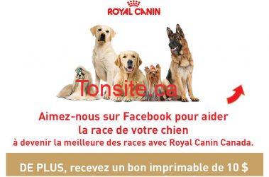 Coupon de 10$ sur la formule pour chiens Royal Canin Breed Health Nutrition! royal canin coupon rabais - Coupon de 10$ sur la formule pour chiens Royal Canin Breed Health Nutrition!