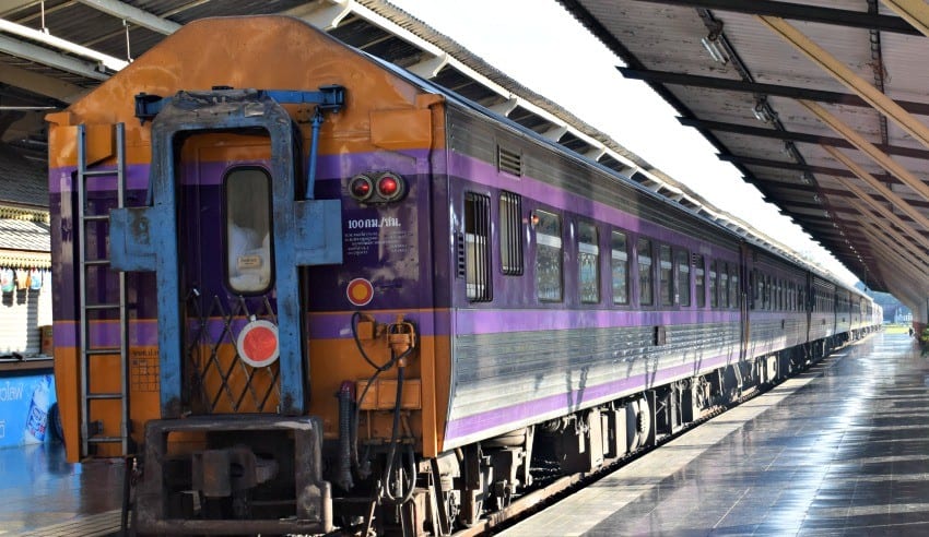 Getting from Siem Reap from Bangkok by train.