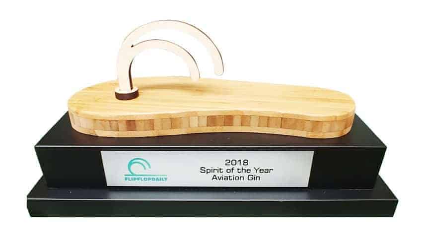 Congratulations Aviation Gin 2018 Spirit of The Year 2 spirit of the year award flip flop life