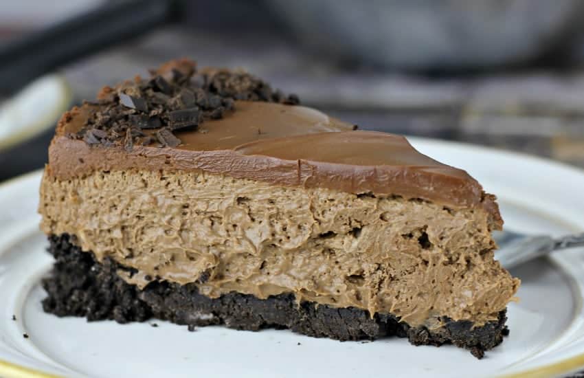 Easy No Bake Death By Chocolate Cheesecake The Baking Chocolatess