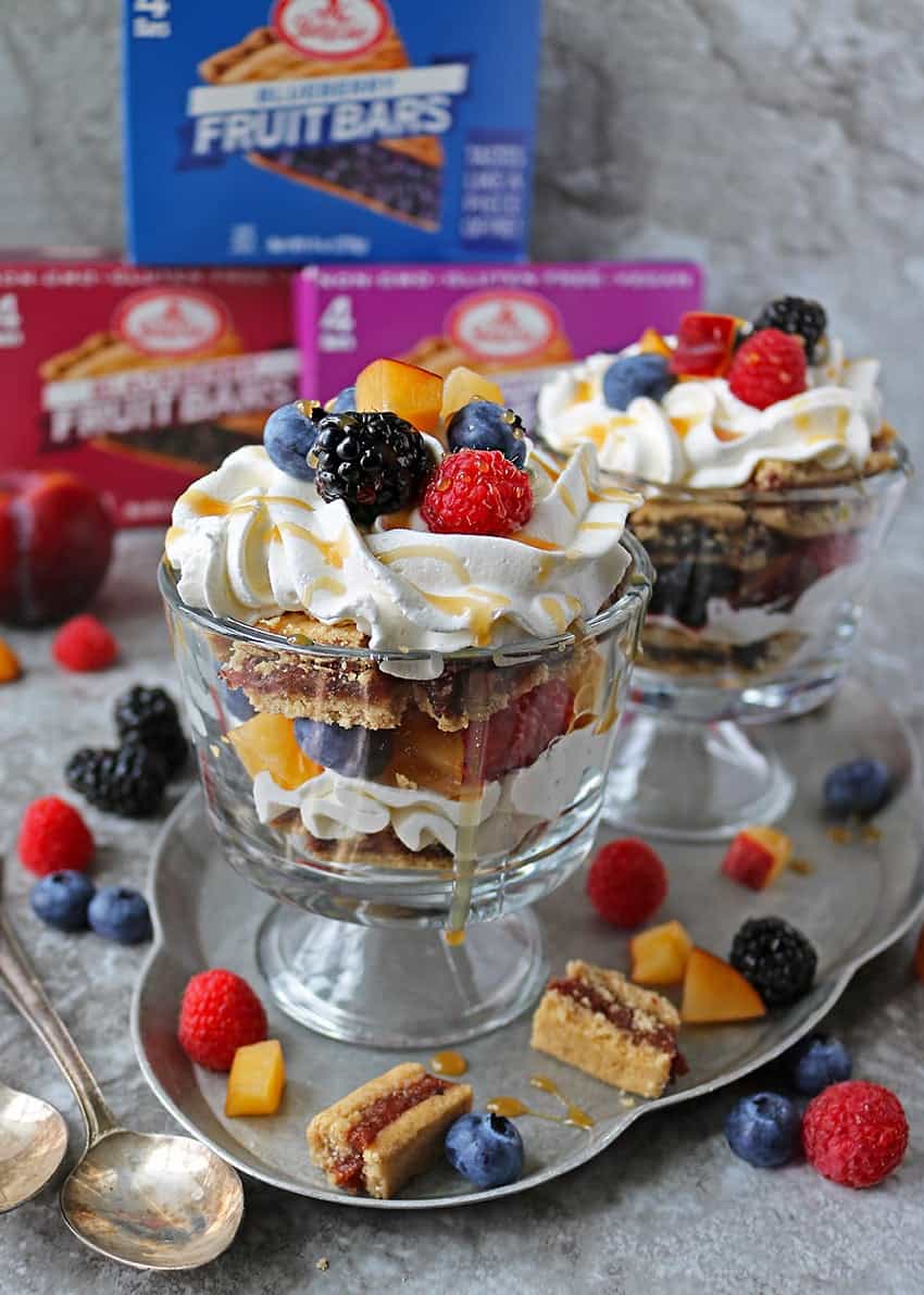 So Easy Bar Berry Trifles in two individual servings.