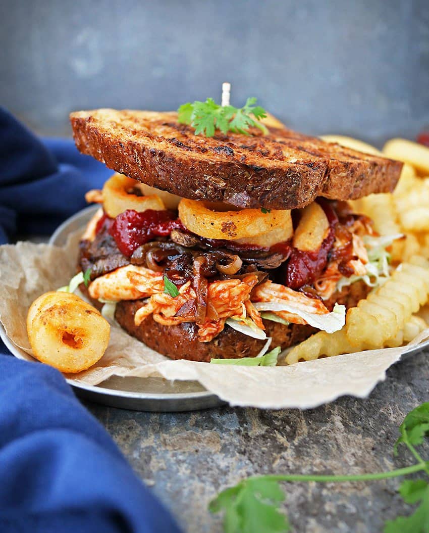 Sweet Spicy Chicken Fries Sandwich