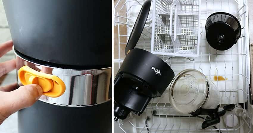 Dismantling and Dishwashing Mr Coffee Coffemaker