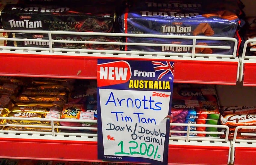 Traditional Australian Biscuits Tim Tams