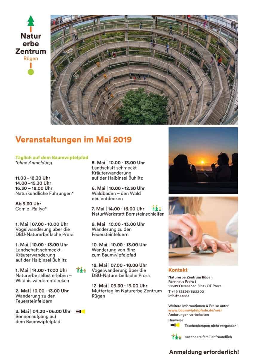 Treetop path Prora events-may 2019