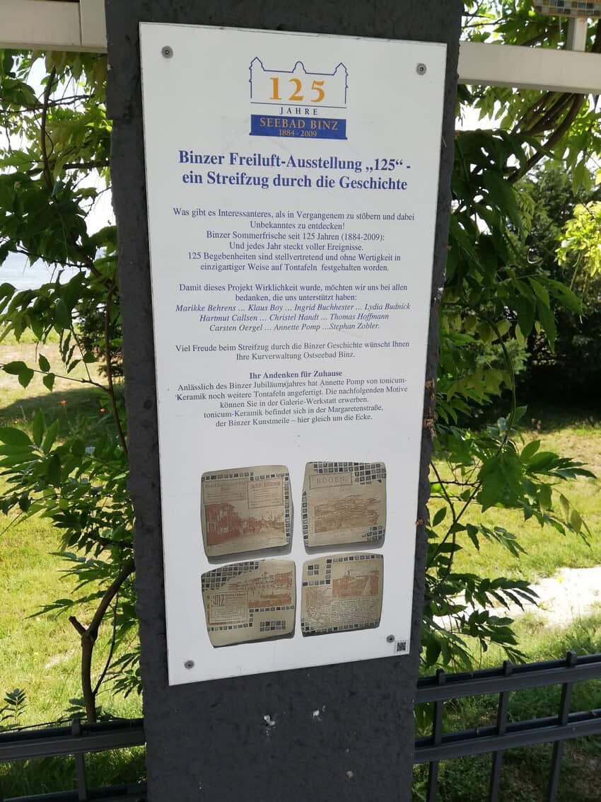 Binzer Open Air Exhibition: 125 Years Binz