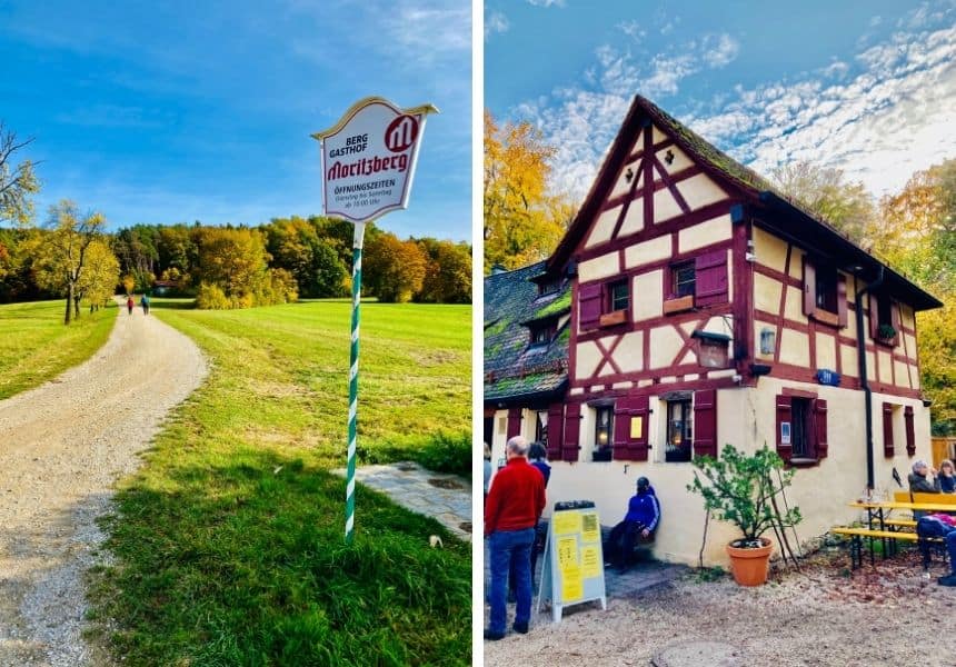 Eine Wanderung zum Moritzberg.