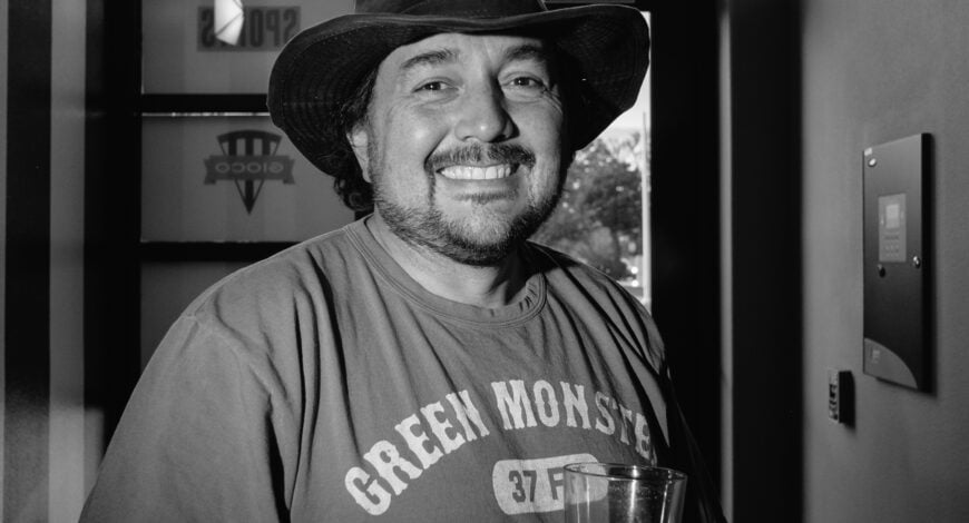 Mark Casias black and white