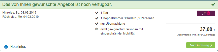 Screenshot Deal Golden Tulip Berlin Nacht ab 18,00€ - Hotel am Schloss Köpenick Screenshot Deal Golden Tulip Berlin Nacht ab 18,00€ - Hotel am Schloss Köpenick