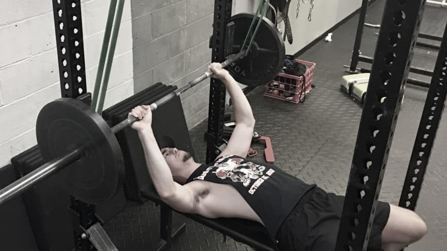Do The Reverse Band Bench Press For Pain Free Shoulders