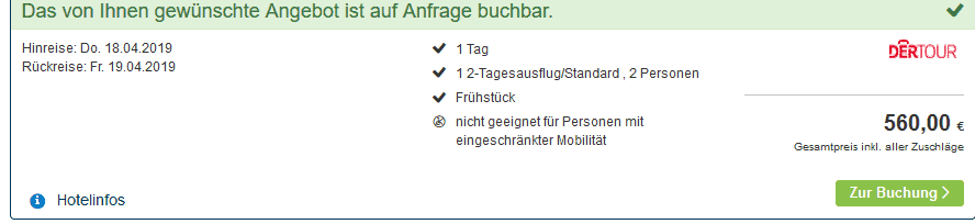 Screenshot Deal USA Rundreise günstig buchen ab 280,00€ Rundreisen Deals