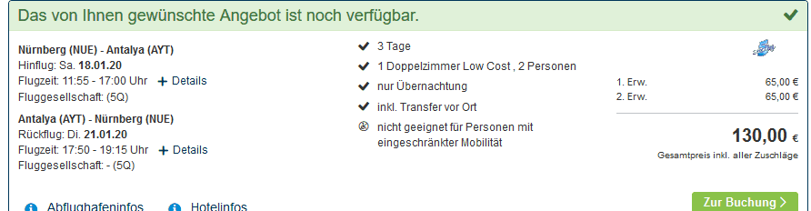 Screenshot Deal Billig Urlaub Türkei - ab 65,00€ Preisvergleich der Reiseveranstalter Screenshot Deal Billig Urlaub Türkei - ab 65,00€ Preisvergleich der Reiseveranstalter