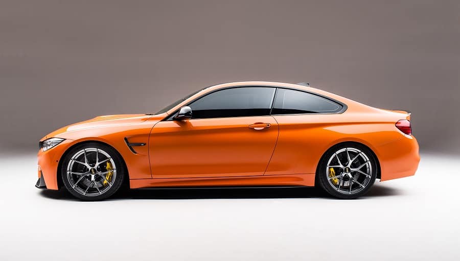 BMW M4 on BBS Wheels