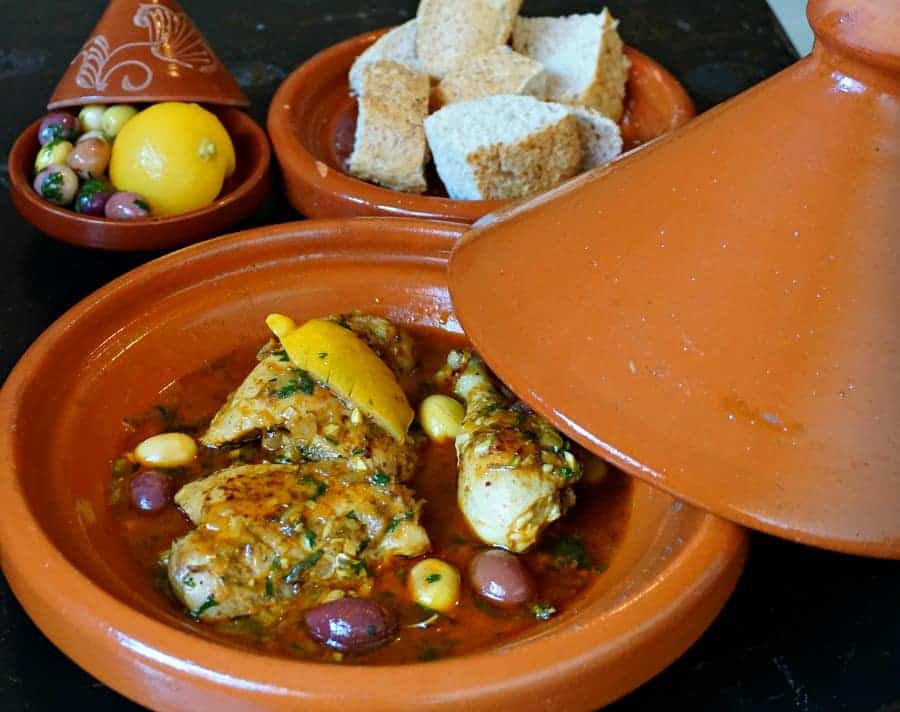 Chicken Tagine with Preserved Lemon and Olives