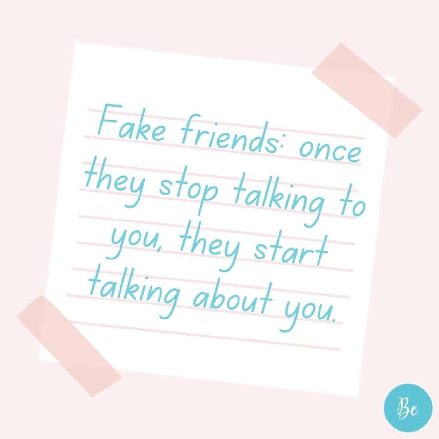 two faced fake friends quotes