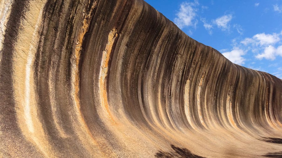 Wave Rock in Hyden, Western Australia