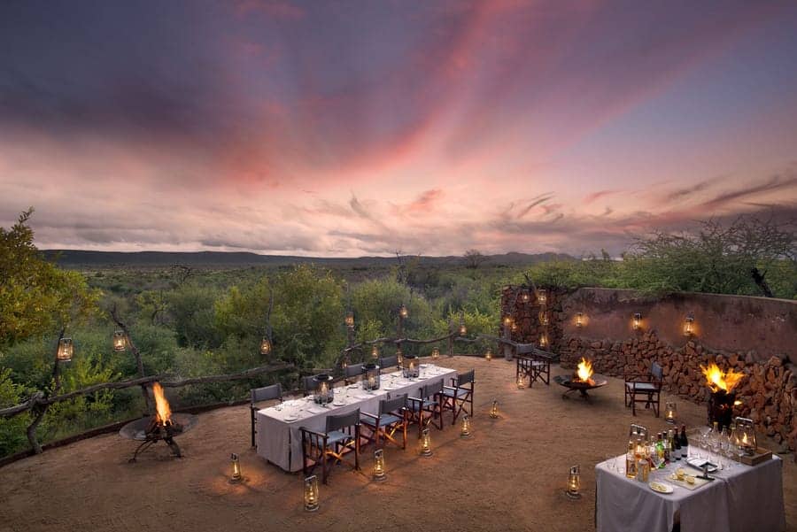 Madikwe Safari Lodge Dining