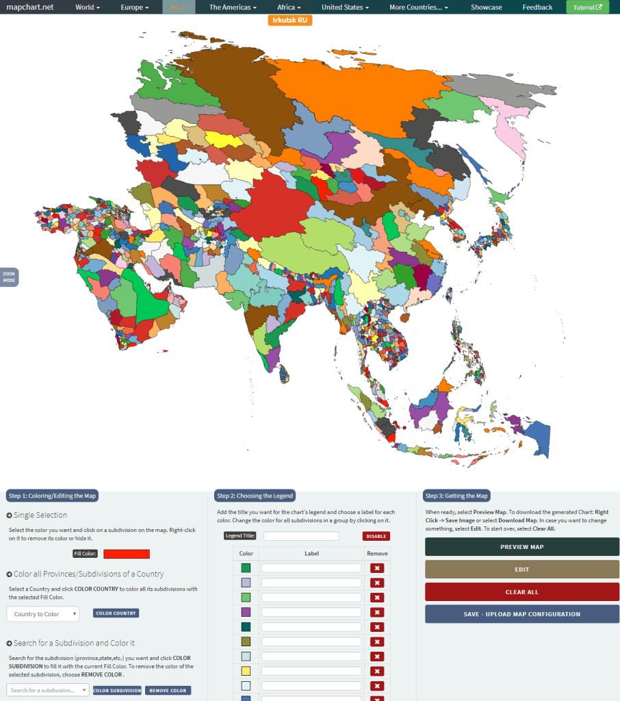 Hack How To Randomly Color A Map On Mapchart Blog Mapchart