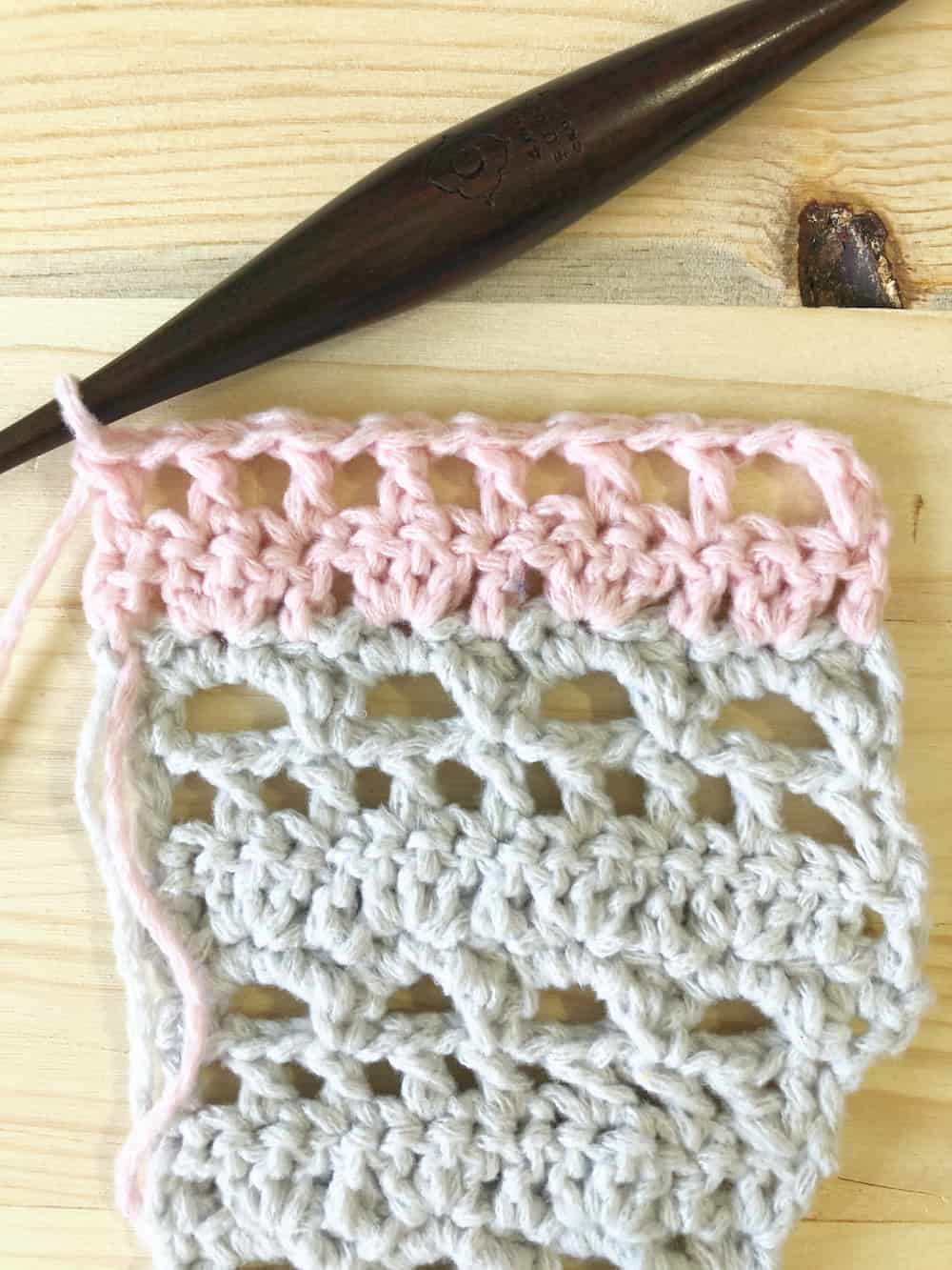 Picture of R 98 shawl tutorial