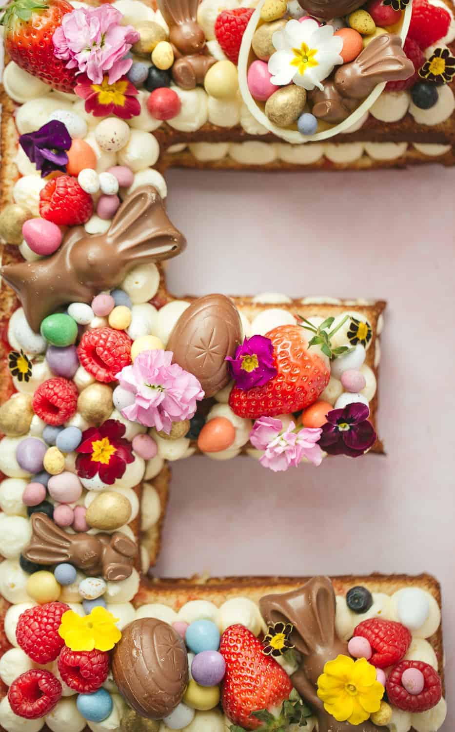 How To Make A Letter Cake: E is for Easter Amy Treasure