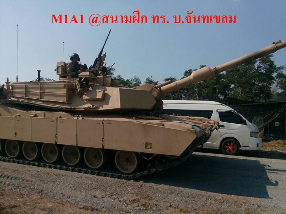 Main battle tank M1A1