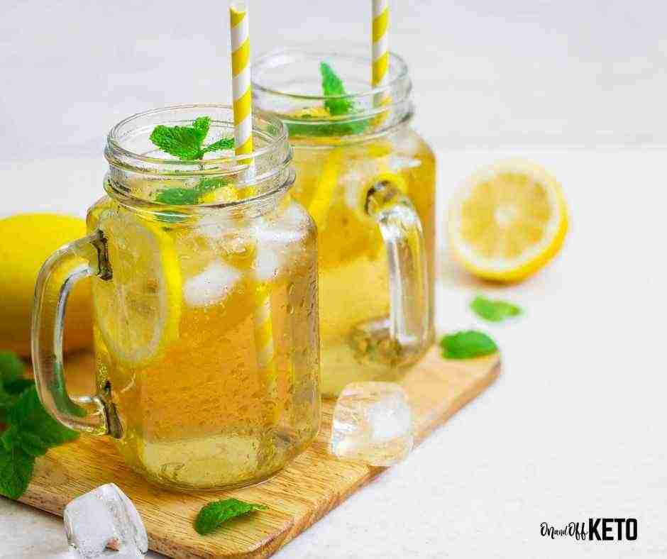Lemon Peppermint Keto Electrolyte Drink