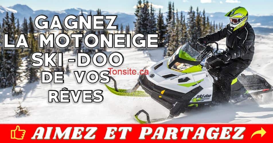 Concours Bombardier: Gagnez une motoneige Ski-Doo ou un véhicule Can‐Am bombardier concours - Concours Bombardier: Gagnez une motoneige Ski-Doo ou un véhicule Can‐Am